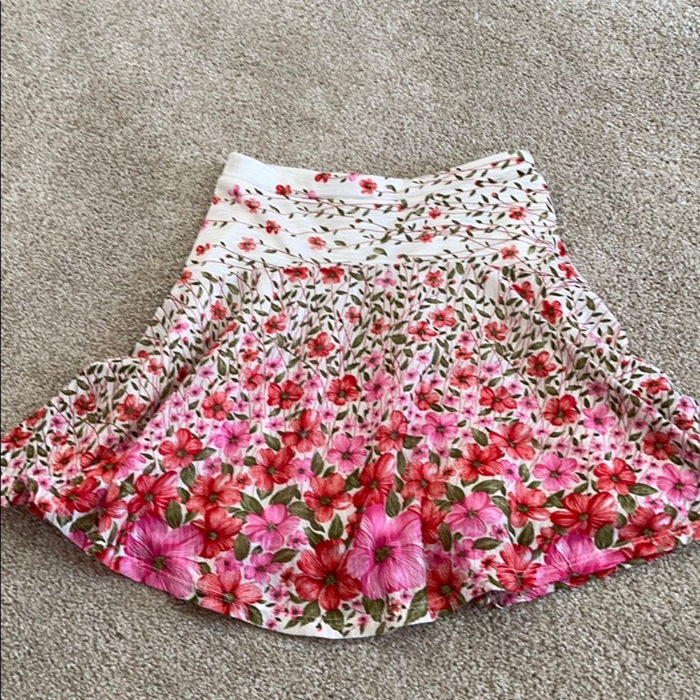 Girls flower skirt